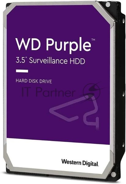 Жесткий диск Western Digital 4Tb 5400rpm Purple SATA III, 256Mb, 3.5"