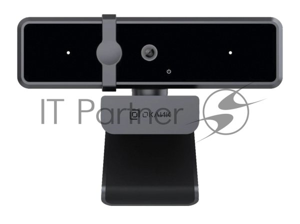 Веб-камера OKLICK OK-C35 2560x1440, 30 кадр/с, USB Type-A, микрофон (шумоподавление), автоматическая фокусировка, универсальное крепление