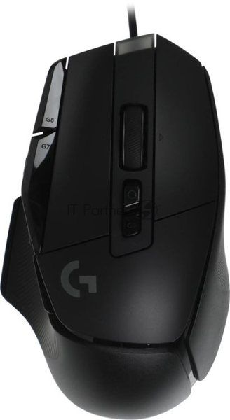 Мышь проводная Logitech G502 X черный, 25600 dpi, USB, кнопки - 13