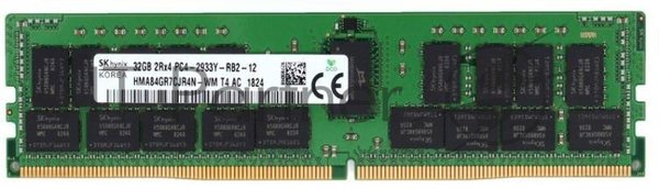 Оперативная память Hynix, DDR4, 32GB (1x32GB), 2933 MHz, CL21, без радиатора