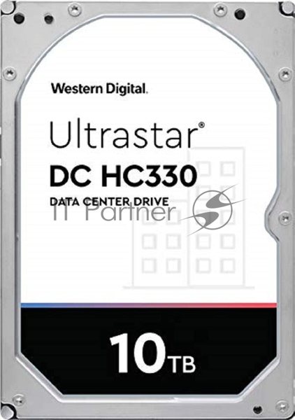 Жесткий диск SAS 10Tb 7200RPM 12Gb/ S 256MB DC HC330 WUS721010AL5204_0B42303 WD