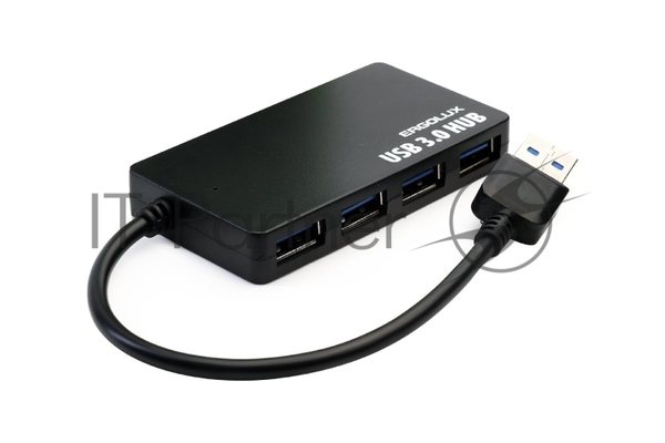 USB-концентратор Ergolux ELX-SLP01-C02, USB, USB, USB