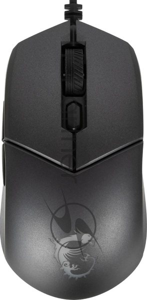 Мышь проводная MSI Clutch GM11 черный, 5000 dpi, USB, кнопки - 6