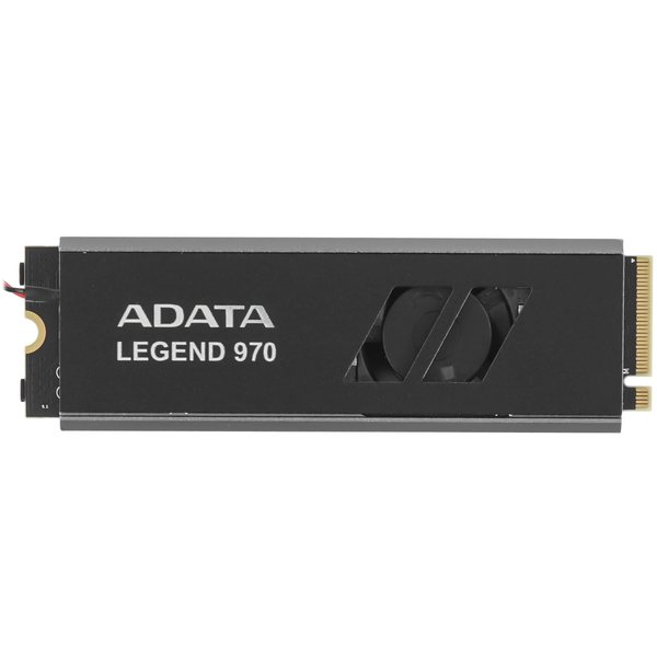 Накопитель SSD ADATA LEGEND 970, 2Tb, PCIe 5.0 x4, M.2 2280, NVMe, R/W 10000/10000, с радиатором