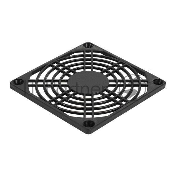 Решетка для вентилятора 80x80 ExeGate EG-080PSB (80x80 мм, пластиковая, квадратная, черная)