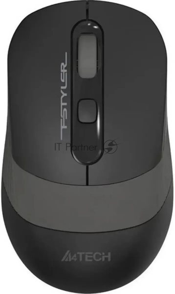 Мышь проводная A4Tech Fstyler FM10S черный/серый, 1600 dpi, USB, кнопки - 4