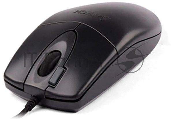 Мышь проводная A4Tech OP-620DS черный, 1000 dpi, USB, кнопки - 4