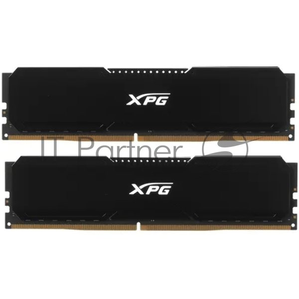 Оперативная память XPG Gaммix D20, DDR4, 32GB (2x16GB), 3200MHz, CL16, UDIMM, с радиатором, черный