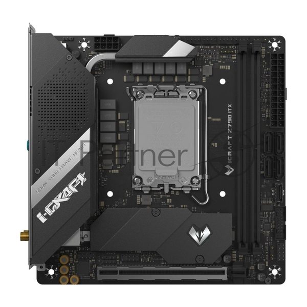 Материнская плата Maxsun iCraft Z790ITX WI-FI, LGA1700, Intel Z790, 2xDDR5, 4xSATA, 2xM.2, 1xPCIe 5.0 x16, 1xDP, 1xHDMI, 1x2.5Gb LAN, Wi-Fi 6E, Bluetooth 5.3, 1xUSB-C 20Gbps, 4xUSB-A 5Gbps, 4xUSB-A 2.0, 2x3.5 мм, 5.1, mini-ITX