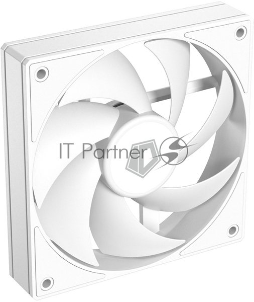 Вентилятор для корпуса ID-Cooling AF-125-W белый, 120 мм, 2000 об/мин, 29.85 дБ, 4 pin