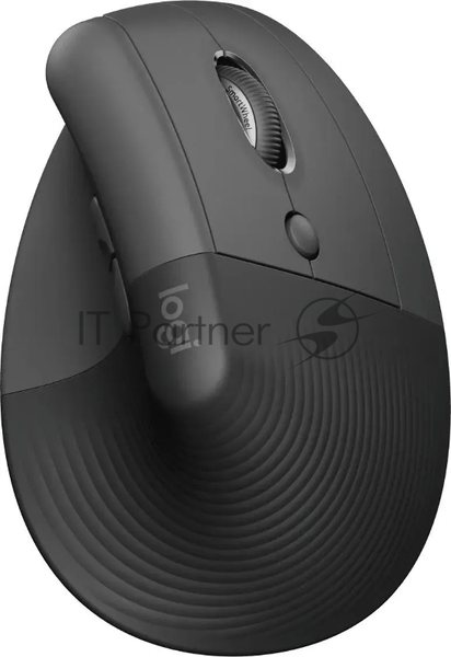 Мышь беспроводная Logitech Lift графитовый, 4000 dpi, радиоканал, Bluetooth, USB, кнопки - 6
