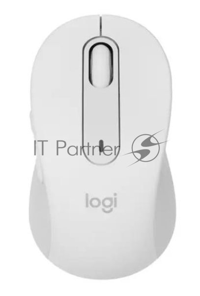 Мышь беспроводная Logitech Signature M650 белый, 4000 dpi, радиоканал, Bluetooth, USB, кнопки - 5