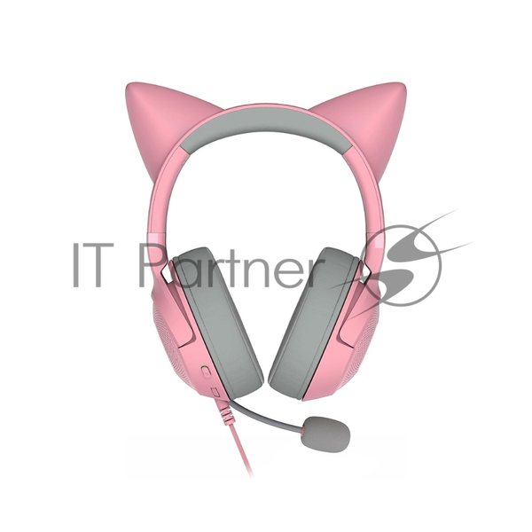 Гарнитура Razer Kraken Kitty V2 Quartz розовый, проводная, USB, подсветка