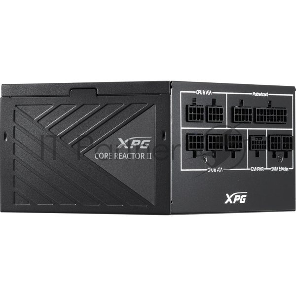 Блок питания ADATA XPG Core Reactor II 850 (COREREACTORII850G-BKCEU), 850Вт, 80 PLUS Gold, 120мм, модульный, черный