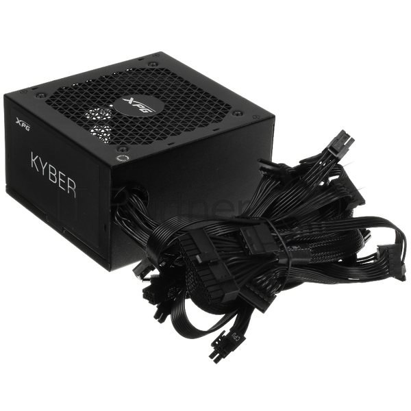 Блок питания ADATA XPG KYBER 650 RTL (KYBER650G-BKCEU), 650Вт, 80 PLUS Gold, 120мм, черный