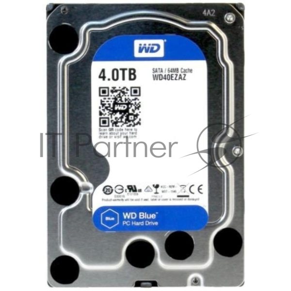 Жесткий диск Western Digital 4Tb 5400 SATA 6Gb/S 256MB BLUE