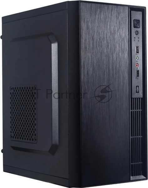 Компьютерный корпус Accord ENTRY ACC-241 черный без БП mATX 2xUSB 2.0 audio