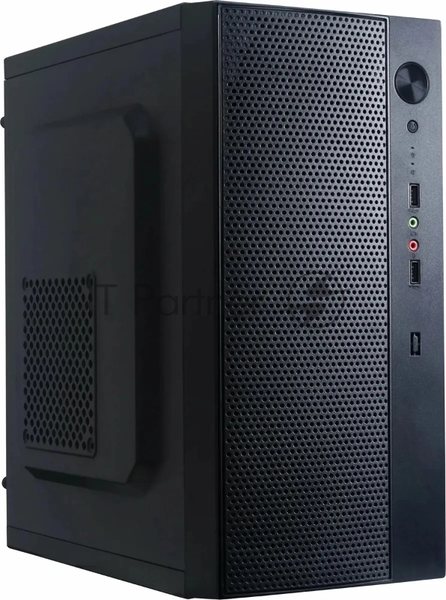Компьютерный корпус Accord ENTRY ACC-242B черный без БП mATX 2xUSB 2.0 audio
