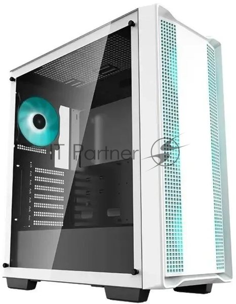Компьютерный корпус Deepcool CC560 V2 белый без БП ATX 4x120мм 1xUSB 2.0 1xUSB 3.0 audio bott PSU