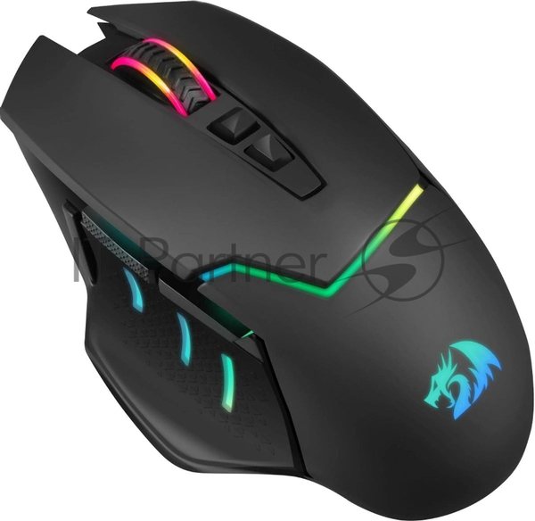 Мышь беспроводная Redragon Mirage Pro черный, 8000 dpi, радиоканал, USB, кнопки - 9
