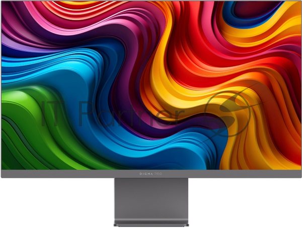 Монитор 27" DIGMA PRO Art S IPS 3840x2160, 60 Гц, 5 мс, 16:9, 400 кд/м², 1xHDMI, 1xDP, 2x2 Вт, серый