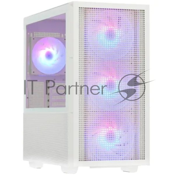 Компьютерный корпус Deepcool CH560 WH без БП, боковое окно (закаленное стекло)