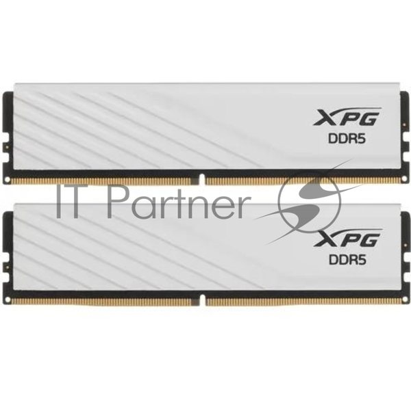 Оперативная память XPG Lancer Blade, DDR5, 32GB (2x16GB), 6000MHz, CL30, DIMM, с радиаторами, белый