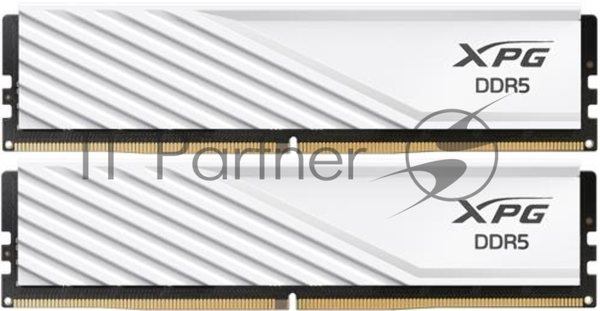 Оперативная память XPG Lancer Blade, DDR5, 32GB (2x16GB), 6400MHz, CL32, DIMM, с радиаторами, белый
