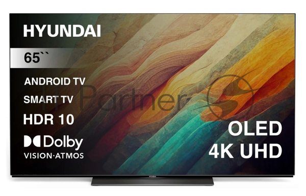 Телевизор Hyundai 65" H-LED65OBU7700 черный OLED UHD 120Hz Smart TV