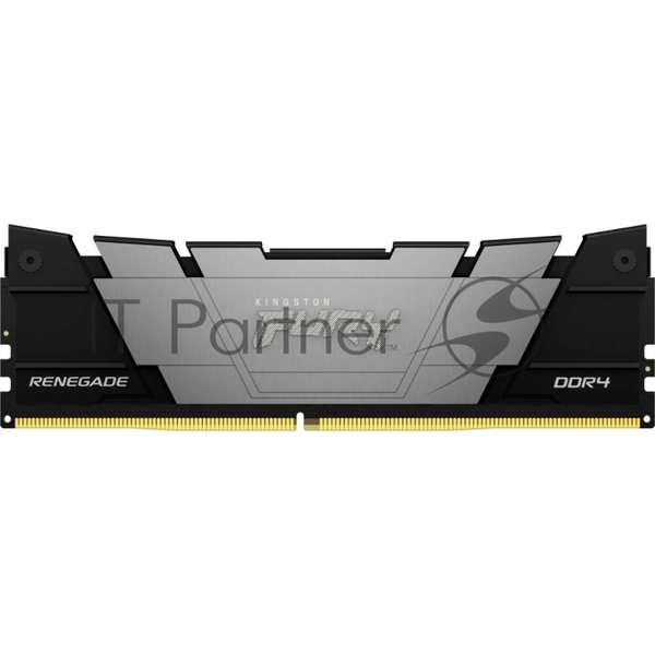 Оперативная память Kingston Fury Renegade, DDR4, 32GB (1x32GB), 3200MHz, CL16, DIMM, с радиатором, черный