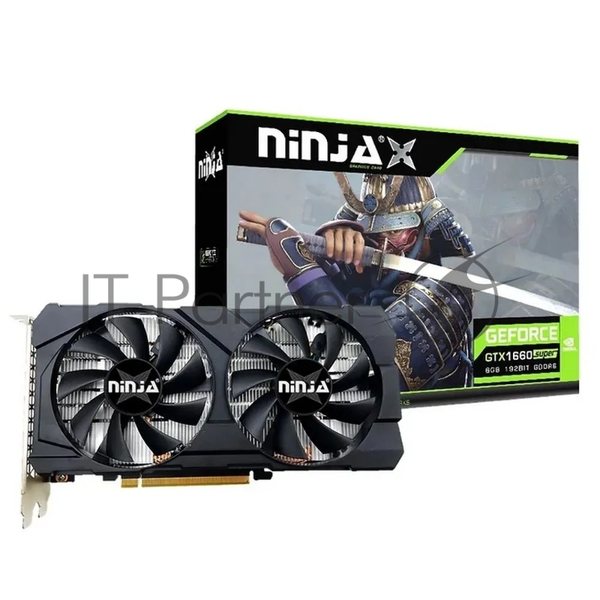 Видеокарта Ninja (Sinotex) GTX1660SUPER PCIE (1408SP) 6GB  192-bit GDDR6 DVI HDMI DP ATX
