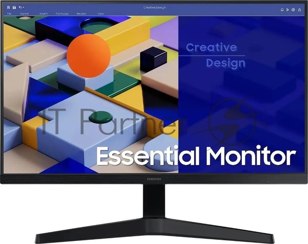 Монитор 27" Samsung S27C310EAI черный IPS 1920x1080, 75 Гц, 5 мс, 16:9, 250 кд/м2, 1xHDMI, 1xVGA