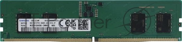 Оперативная память Samsung, DDR5, 8Gb (1x8 Gb), 5600 MHz, CL40, DIMM