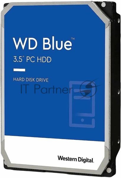 Жесткий диск WD SATA-III 2Tb WD20EARZ Desktop Blue (5400rpm) 64Mb 3.5"