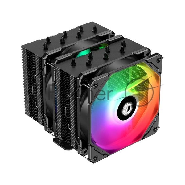 Кулер ID-COOLING SE-207-XT ARGb черный 120мм алюминий+медь 1500rpm 35db 4-pin 156мм