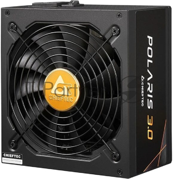 Блок питания Chieftec Polaris 3.0 PPS-1250FC-A3, 1250Вт, 80 PLUS Gold, 135мм, модульный, черный