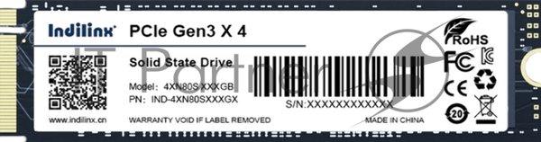 Накопитель SSD Indilinx 512Gb M.2 2280 NVME PCI-E (IND-4XN80S512GX)