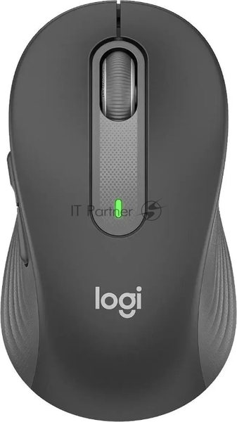 Мышь беспроводная Logitech Signature M650 графитовый, 4000 dpi, радиоканал, Bluetooth, USB, кнопки - 5