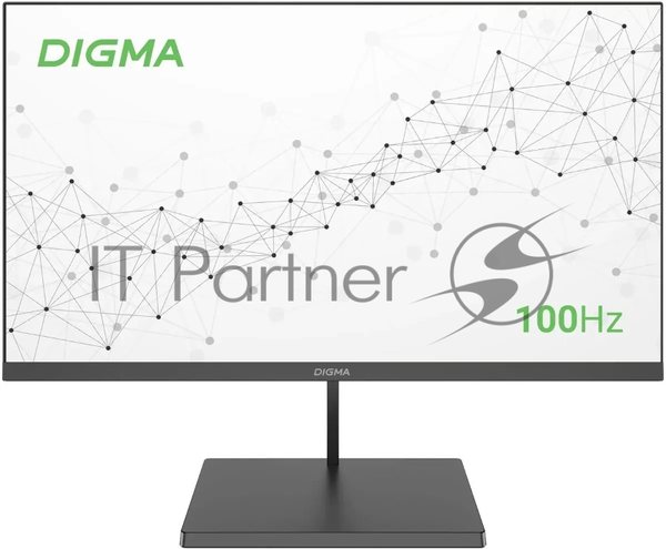 Монитор 23.8" Digma Progress 24A501F VA 1920x1080, 100 Гц, 5 мс, 16:9, 250 кд/м², 1xHDMI, 1xVGA, черный