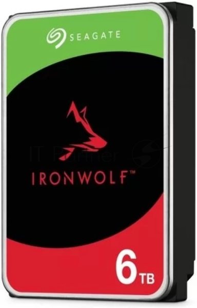 Жесткий диск Seagate 6Tb Ironwolf (ST6000VN006) SATA 6.0Gb/s, 5400 rpm, 256mb buffer, 3.5",для NAS