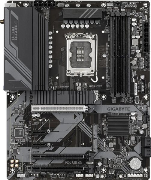Материнская плата Gigabyte Z790 D AX, LGA 1700, Intel Z790, 4xDDR5, 4xSATA, 3xM.2, 1xPCI-E 5.0 x16, 1xPCI-E 4.0 x4, 2xPCI-E 3.0 x1, 1xHDMI, 1xDP, 1x 2.5Gb LAN, 4xUSB-A 3.2 Gen 1, 1xUSB-A 3.2 Gen 2, 2xUSB-A 2.0, 1xUSB-C 3.2 Gen 2, 3x3.5 мм, 7.1, ATX