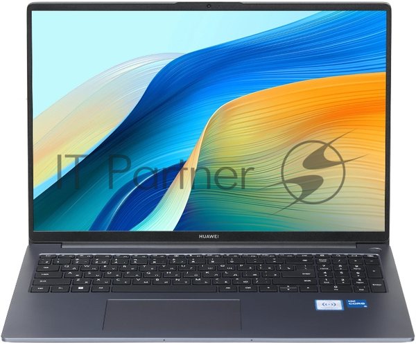 Ноутбук Huawei MateBook D 16 MCLG-X 16" IPS Core i5 13420H 16Gb SSD512Gb Intel UHD Graphics noOS grey space WiFi BT Cam 1,72кг, металл