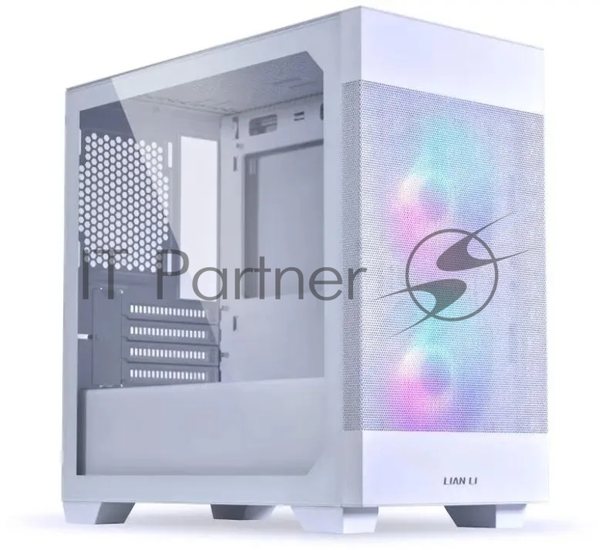 Компьютерный корпус Lian-Li Lancool 205M Mesh белый без БП ATX 2xUSB 3.0 audio bott PSU