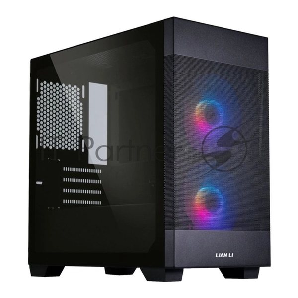 Компьютерный корпус Lian-Li Lancool 205M Mesh черный без БП ATX 2xUSB 3.0 audio bott PSU