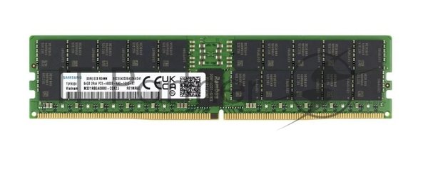 Оперативная память Samsung, DDR5, 64GB (1x64GB), 4800MHz, CL40, ECC, RDIMM, OEM
