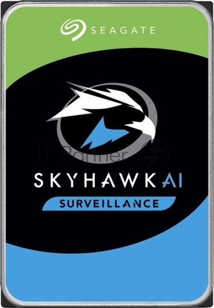 Жесткий диск Seagate HDD SATA 8Tb, SkyHawk Surveillance, 256Mb buffer, ST8000VX009, 1 year