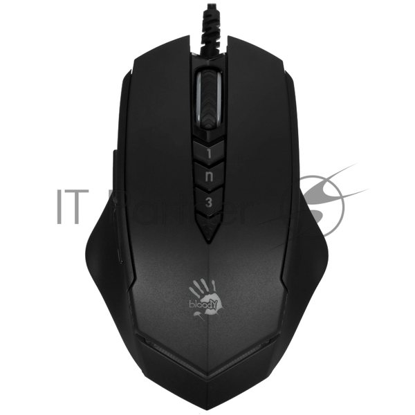 Мышь проводная A4Tech Bloody V8M Max черный, 12000 dpi, USB, кнопки - 10