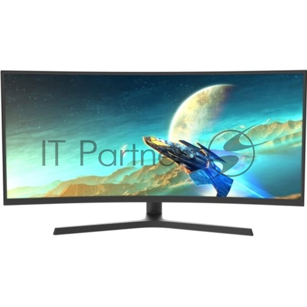 Монитор 34" Valday AL77AZF IPS 3440x1440, 165 Гц, 5 мс, 21:9, 300 кд/м2, 2xHDMI, 2xDP, 1x3.5 мм, изогнутый, черный