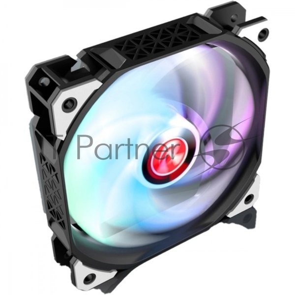 Вентилятор для корпуса AGERAS 12 ARGb-1 (120x120x25мм, PWM, 800-2200RPM, 33 dBA max, ARGb LED, hydraulic bearing)