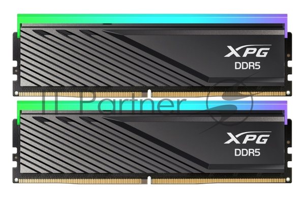 Оперативная память XPG Lancer Blade, DDR5, 32GB (2x16GB), 6000MHz, CL30, DIMM, с радиаторами, RGB, черный